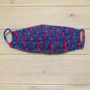 Crochet yarn mask women’s new yarn and fabric